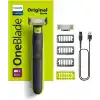 Philips OneBlade QP2824/10 Yüz& Vücut Hibrit Tıraş Makinesi, Islak&Kuru,1 Yedek Bıçak,3 Sakal Tarağı