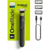 Philips OneBlade QP2724/10 Yüz Hibrit Tıraş Makinesi,Sakal Şekillendirici, Islak&Kuru,3 Sakal Tarağı