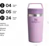 STANLEY Café-to-Go Termos Bardak 0.35 Litre - Lila | Paslanmaz Çelik