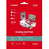 Canon Fotoğraf kağıdı VP-101 örnek paket kartpostal - 10 x 15 cm, mürekkep püskürtmeli yazıcı için 20 yaprak