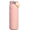 Stanley Buz Akışı Bottle Flip Straw 2.0 Pipetli Termos Bardak 0.7L Şeftali Gülü, 10112830511