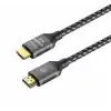 Paugge Ultra Sertifikalı HDMI® 2.1b Kablo - (2.1b/2.1/2.0b/2.0/1.4) 10K, 8K 60Hz, 4K 240Hz 165Hz 144Hz 120Hz 60Hz, eARC, HDCP2.3, HDR, D-HDR, Dolby Vision, Dolby Atmos (3m)