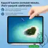 URUCHI Aktif Stylus Kalem, iPad, iPhone ve Android Tabletler ile Uyumlu, 4 LED Işıklı Pil Göstergesi, USB-C Şarjlı, Bluetooth Gerektirmez, Hassas Kapasitif Dokunmatik Kalem, Beyaz
