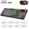Rampage LOYAL USB Hot Swap RGB Red Switch Mekanik Gaming Oyuncu Klavye