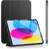iPad 11.Nesil A16 11inç/10.Nesil Uyumlu 10,9 İnç Kılıf - Uyku Modlu ve Darbeye Dayanıklı Kaplama (Mat Siyah, iPad 11.Nesil A16 11inç/10.Nesil 10.9 inç)