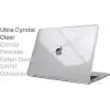 Minesk Macbook PRO 14 için M5-M1 Pro/Max Chip (A3426/A3427/A3434) (A2992/A2918/A2779/A2442) (A3112/A3185/A3401) Uyumlu Ultra Clear Koruyucu Kılıf (Super Şeffaf, 14 inç Pro Serisi)