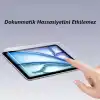 Engo Apple iPad Air 11 İnç İle Uyumlu Mat Ekran Koruyucu 9H Temperli Kırılmaz Esnek Nano Cam, Parmak İzi Bırakmayan Yansıma Ve Parlama Önleyici Koruma M2 M3 M4