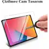 Coverzone Samsung Galaxy Tab S9 Fe / S10 FE / S10 Lite İle Uyumlu Tablet Temperli Cam Ekran Koruyucu Kırılmaz Cam Koruma TBK-01