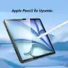 Engo Apple iPad Air 11 İnç İle Uyumlu Mat Ekran Koruyucu 9H Temperli Kırılmaz Esnek Nano Cam, Parmak İzi Bırakmayan Yansıma Ve Parlama Önleyici Koruma M2 M3 M4