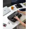 TOMTOC 13.5-14 inç Defender-A14 Notebook El Çantası, 13.5-14 inç, A14D3D1, Siyah, üniseks-yetişkin