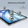 Engo Apple iPad Air 13 İnç İle Uyumlu Ekran Koruyucu 9H Temperli Kırılmaz Esnek Nano Cam, Çizilmeye Ve Darbeye Dayanıklı Koruma, HD Şeffaf M2 M3 M4