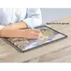 Engo Apple iPad Air 13 İnç İle Uyumlu Ekran Koruyucu 9H Temperli Kırılmaz Esnek Nano Cam, Çizilmeye Ve Darbeye Dayanıklı Koruma, HD Şeffaf M2 M3 M4