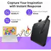 XPPen Deco 640 Grafik Çizim Tableti, 16384 Basınç Seviyesi, Pilsiz Kalem, 6x4 İnç, Windows Mac Android Uyumlu