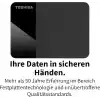 Toshiba 4TB Canvio Ready - taşınabilir harici 2,5 inç sabit disk, SuperSpeed USB 3.2 Gen 1, Microsoft Windows 7, 8 ve 10 ile uyumlu, siyah (HDTB410EK3AA)