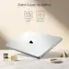 Minesk MacBook NEO 13 inç ile Uyumlu Ultra Şeffaf Alt Üst Takım Sert Kılıf - Kusursuz Kalıp ve Mükemmel Koruma - Ekstra Parlaklık Kazandıran Kristal Şeffaflığında Sert Polikarbonat Materyal