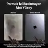 Minesk MacBook Air 13,6 ile Uyumlu M5 (A3449) M4 (A3240) M3 (A3113) M2 (A2681) Polikarbonat Sert Koruyucu Çizilme ve Darbe Önleyici Kılıf (Mat-Uzay Gri, 13.6 inç 2022-2023-2024-2025-2026)
