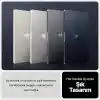 Minesk MacBook Air 13,6 ile Uyumlu M5 (A3449) M4 (A3240) M3 (A3113) M2 (A2681) Polikarbonat Sert Koruyucu Çizilme ve Darbe Önleyici Kılıf (Mat-Uzay Gri, 13.6 inç 2022-2023-2024-2025-2026)