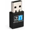 PrimeX PX-WF3 Realtek RTL8192EU 300Mbps USB WiFi Adaptör, 2.4GHz 802.11n Wireless Dongle, USB Kablosuz Ağ Alıcı, PC Laptop Notebook Mini PC İçin WiFi Aparatı, Windows 11/10 ve Linux Tak Çalıştır