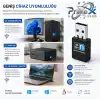 PrimeX PX-WF3 Realtek RTL8192EU 300Mbps USB WiFi Adaptör, 2.4GHz 802.11n Wireless Dongle, USB Kablosuz Ağ Alıcı, PC Laptop Notebook Mini PC İçin WiFi Aparatı, Windows 11/10 ve Linux Tak Çalıştır
