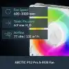 Arctic Liquid Freezer III Pro 360 A-RGB White Intel/AMD Uyumlu, 360mm Radyatörlü, 3x12cm P12 PRO A-RGB PWM Fanlı, Sıvı İşlemci Soğutucu Beyaz (ACFRE00188A)