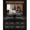 HDMI 2.1 Kablo UHD 8K 60Hz 4K 120Hz 48Gbps HDR eARC HDCP TV Monitör PS5 Xbox Görüntü Kablosu Örgülü Alüminyum (3 Metre)
