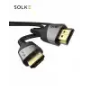 HDMI 2.1 Kablo UHD 8K 60Hz 4K 120Hz 48Gbps HDR eARC HDCP TV Monitör PS5 Xbox Görüntü Kablosu Örgülü Alüminyum (3 Metre)