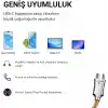 Klasse Type-C - 3.5 ALC5686 Çip HiFi DAC Ses Kartı Kulaklık Kablosu (USB başlık)