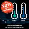 ARCTIC MX-6 (2 g) – Ultimate Performance ısı iletken macun, CPU, konsol, grafik kartları, dizüstü bilgisayarlar için, çok yüksek ısı iletkenliği, uzun dayanıklılık, iletken değildir, kapasitif