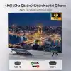 USB C HDMI Kablo (4K@60Hz,2K@144Hz,1080P@240Hz) HDR HDCP Type C to HDMI 2.0 [Thunderbolt 5/4/3, DeX Mode Uyumlu], iPhone 15/16/17 Pro, MacBook iPad Pro/Air, Samsung S25 ile Uyumlu (2 Metre)