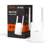 Tenda WiFi Amplifikatör WiFi Tekrarlayıcı WiFi Genişletici A23 (AX1500 Çift Bant 5GHz: 1201Mbps+2.4GHz: 300Mbps) 2* 5dBi Antenler, Gigabit Bağlantı Noktası, AP Modu, MU-MIMO, WPA3, IPv6, LED, Tüm Yönlendiricilerle Uyumlu