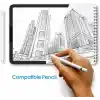 Engo Apple iPad Air 5. Nesil 10.9 İnç İle Uyumlu Paperfeel Ekran Koruyucu Kağıt Hissi Veren Dokulu Mat Yüzey, Pencil Kullanımı, Not Alma Ve Çizim İçin