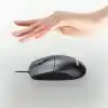 Philips SPK7247 USB Kablolu Optik Mouse - 1.8 Metre Ekstra Uzun Kablo, 1200 DPI Hassasiyet, Ergonomik Ofis ve Ev Tasarımı, Tak-Çalıştır, Siyah