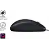 Logitech B110 kablolu USB fare, sessiz tuşlar, tam boyutlu konforlu tasarım, iki elle kullanılabilir PC/Mac/Laptop - Gri