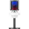 Havit Gamenote GK50 RGB Yayıncı Mikrofon - 24bit/192kHz - Kardioid - Gürültü Engelleme - Type-C + 3.5mm - Beyaz