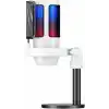 Havit Gamenote GK50 RGB Yayıncı Mikrofon - 24bit/192kHz - Kardioid - Gürültü Engelleme - Type-C + 3.5mm - Beyaz