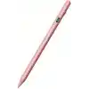 Coverzone Universal Dokunmatik Stylus Kalem LED Göstergeli Manyetik Gövdeli Type-C Şarjlı Hassas Uçlu Çizim ve Not Alma Kalemi Tüm Touchscreen Cihazlarla iPad ile Uyumlu | ZR61 (Açık Pembe)