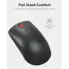 Lenovo Kablosuz Fare (WL150) - 2.4G Nano USB-A Çok Yönlü Ergonomik Fare - 3 Milyon Tıklama, 1.000 DPI - Taşınabilir Kompakt Kablosuz Tasarım - Bilgisayar ve Dizüstü Bilgisayar Aksesuarları