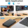 SAN ZANG MASTER 2,5 inç SSD Muhafaza USBden USB-cye Siyah
