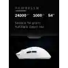 Rampage CLAX 60 Gram Kablosuz Ultra Hafif Şarjlı 3311 Sensor 24000 DPI 3311 Sensor Gaming Oyuncu Mouse (Beyaz)