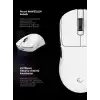 Rampage CLAX 60 Gram Kablosuz Ultra Hafif Şarjlı 3311 Sensor 24000 DPI 3311 Sensor Gaming Oyuncu Mouse (Beyaz)