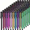 5 ADET tablet kalemi tablet için dokunmatik ekran Stylus Pen Touch Pen cep telefonu kalemi tabletler için giriş