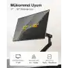 North Bayou NB Ergonomic A5-B 17-32 Tek Kol 2-9 kg Vesa Uyumlu Monitör Standı Yeni Model