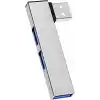 Lunatic 1360 USB 3.0 Hub 3 Portlu Çoklayıcı Çoğaltıcı Dönüştürücü Çevirici Adaptör 3 Port Tek bir portu USB 3.0 ve 2 adet USB 2.0 bağlantı noktasına dönüştür Filmleri, fotoğrafları dosyaları aktarın