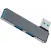 Lunatic 1360 USB 3.0 Hub 3 Portlu Çoklayıcı Çoğaltıcı Dönüştürücü Çevirici Adaptör 3 Port Tek bir portu USB 3.0 ve 2 adet USB 2.0 bağlantı noktasına dönüştür Filmleri, fotoğrafları dosyaları aktarın
