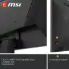 MSI 24.5 MAG 255F X24, Gaming Monitör, FHD, 16:9, Flat, Rapid IPS, 240Hz, 0.5ms (GtG Min.), Adaptive-Sync