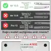 Klasse MacBook Air 13.3 inç 2018-2022 Arası M1 Çip ile Uyumlu Şeffaf Dayanıklı Koruyucu Kılıf, Ultra İnce Kabuk Koruma Sert Kapak A1932 A2174 A2179 A2337 (Şeffaf)