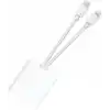 Lunatic 8360 Type-C Lightning Kart Okuyucu Micro SD TF Hafıza Kart Adaptörü Çevirici Çoklayıcı Sdhc