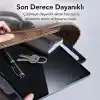 Engo Samsung Galaxy Tab S12 Plus İle Uyumlu Ekran Koruyucu 12.6 İnç SM-X840 Kırılmaz Esnek Nano Cam, Çizilmeye Ve Darbeye Dayanıklı Koruma, HD Şeffaf