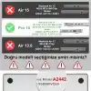 Klasse MacBook Pro 14 inç 2021-2024 M4/M3 Max/M3 Pro/M3/M2/M1 Max/M1 Pro/M1 Çip ile Uyumlu Şeffaf Dayanıklı Koruyucu Kılıf, Ultra İnce Elastik Kapak A2442 A2779 A2918 A2992 A3112 A3185 A3401 (Şeffaf)