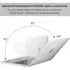 Klasse MacBook Pro 14 inç 2021-2024 M4/M3 Max/M3 Pro/M3/M2/M1 Max/M1 Pro/M1 Çip ile Uyumlu Şeffaf Dayanıklı Koruyucu Kılıf, Ultra İnce Elastik Kapak A2442 A2779 A2918 A2992 A3112 A3185 A3401 (Şeffaf)